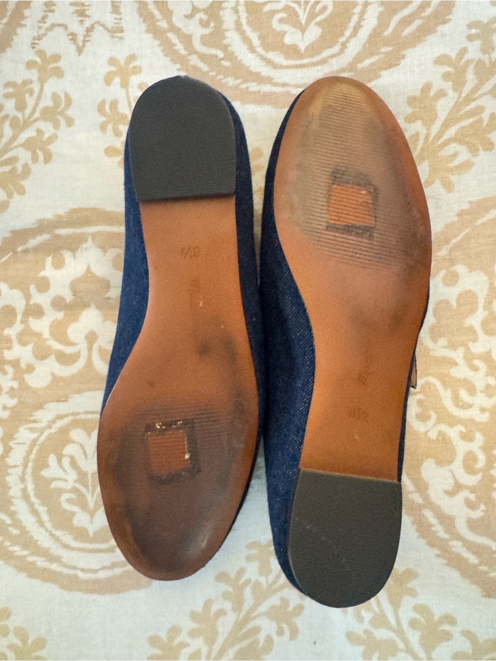 ADORBS AF MADEWELL REMY DENIM MARYJANE FLATS MINT CONDITION SIZE 8 1/2 MEDIUM - Picture 6 of 6